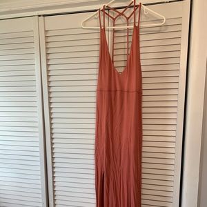 Forever 21 Cotton Maxi Dress with Back Cut Out